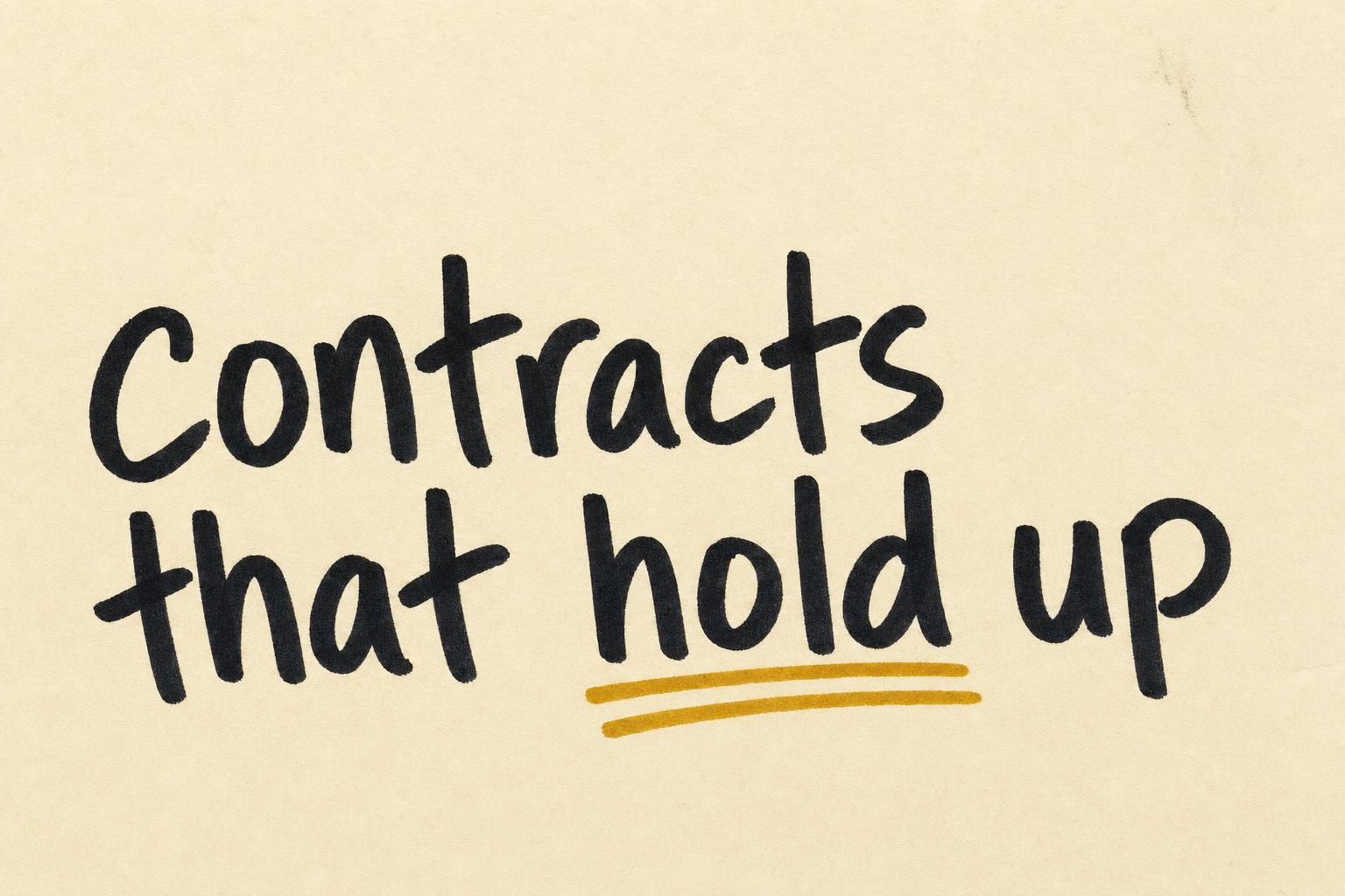 AI Agency Contracts: Scope, IP, and Liability Clauses That Actually Hold Up