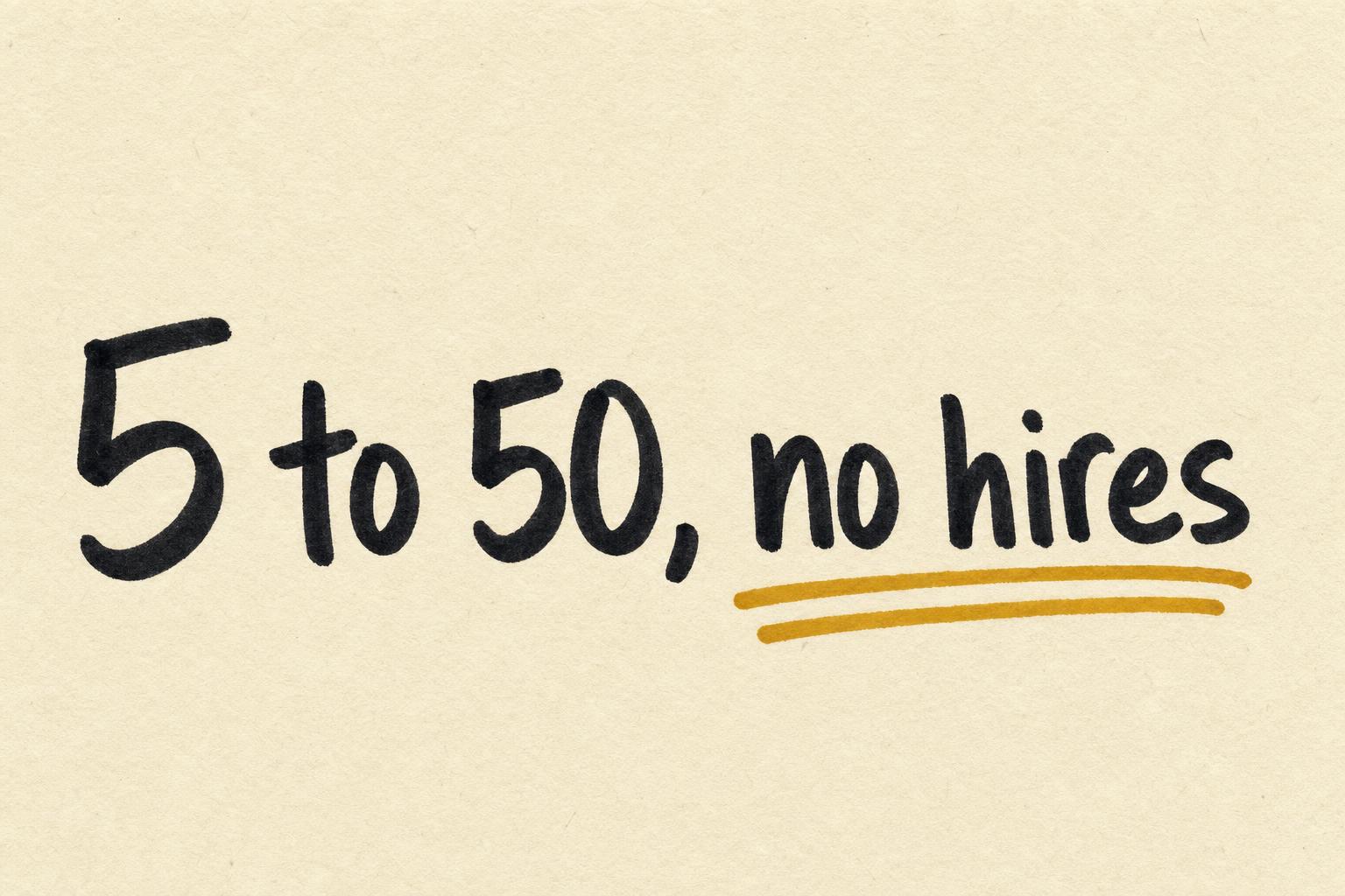 AI Agency Growth Strategy: From 5 Clients to 50 Without Hiring