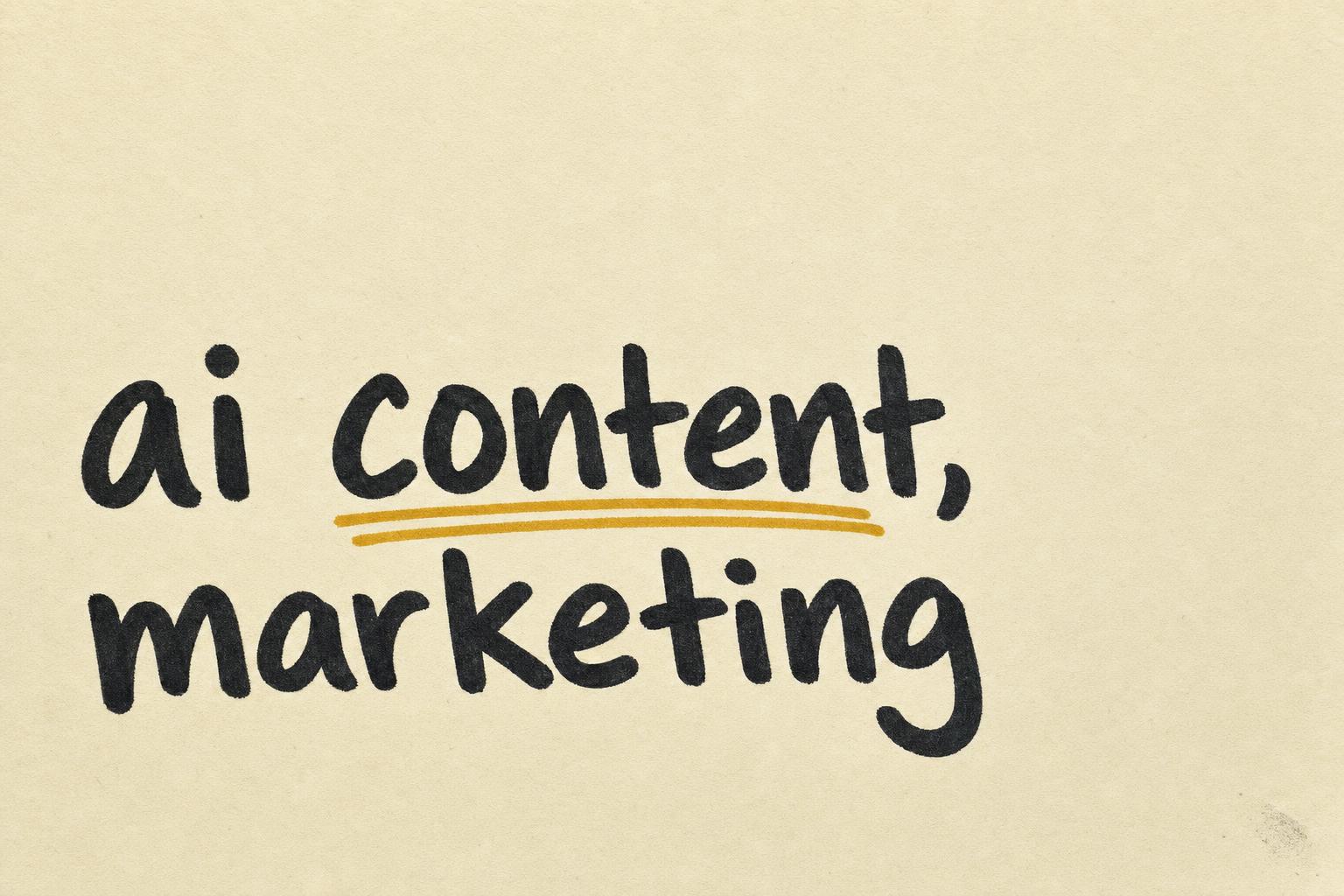 AI Content for Marketing: A Practical Playbook for 2026