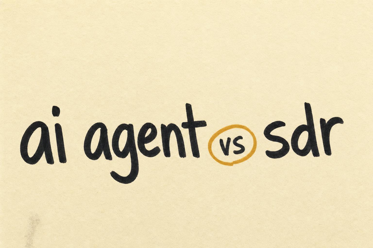 AI Sales Agent vs SDR: When to Replace, When to Augment