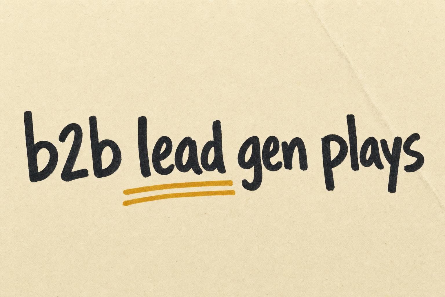 21 B2B Lead Generation Strategies That Actually Work in 2026