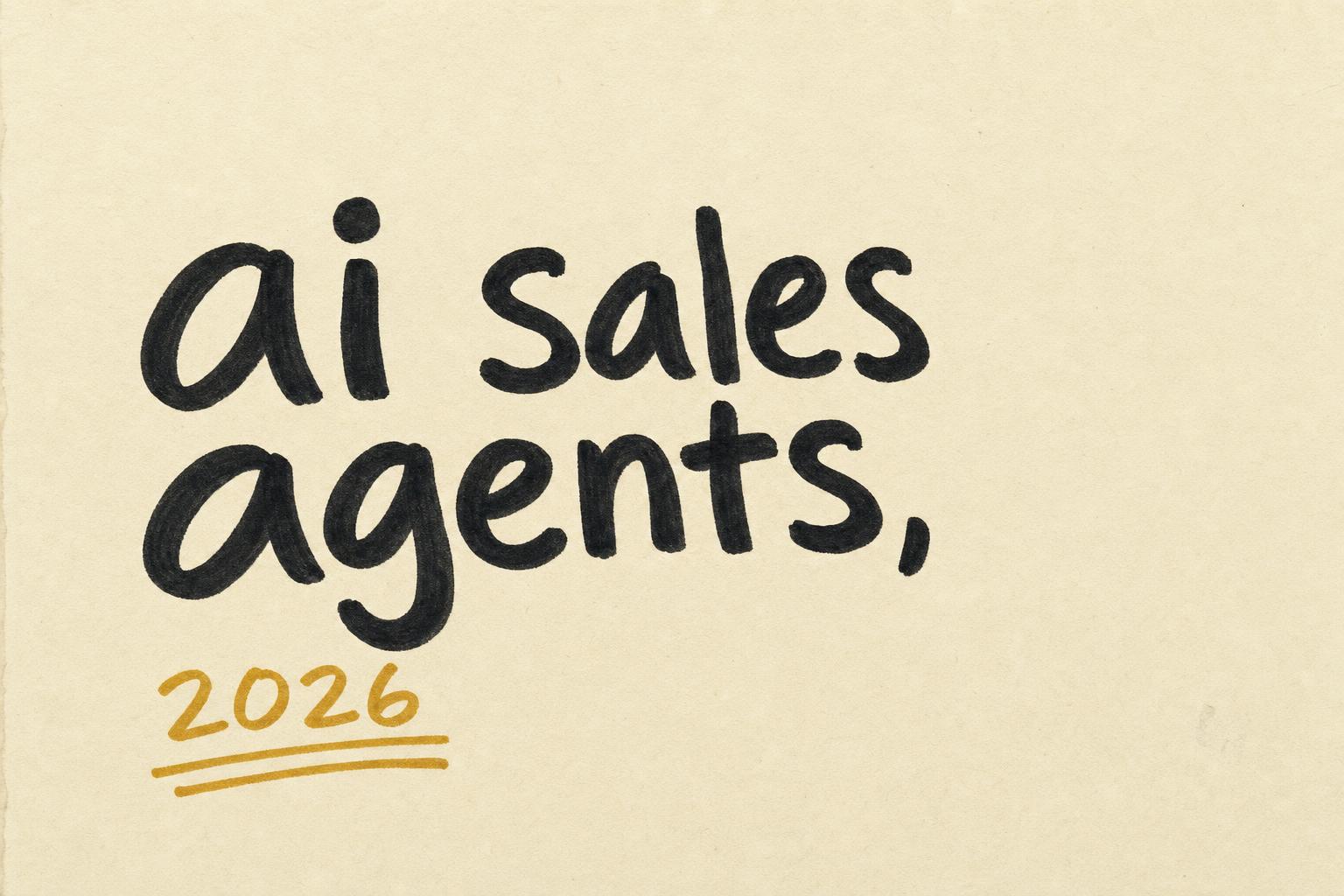 Best AI Sales Agents in 2026: Tools Compared by Channel and Use Case