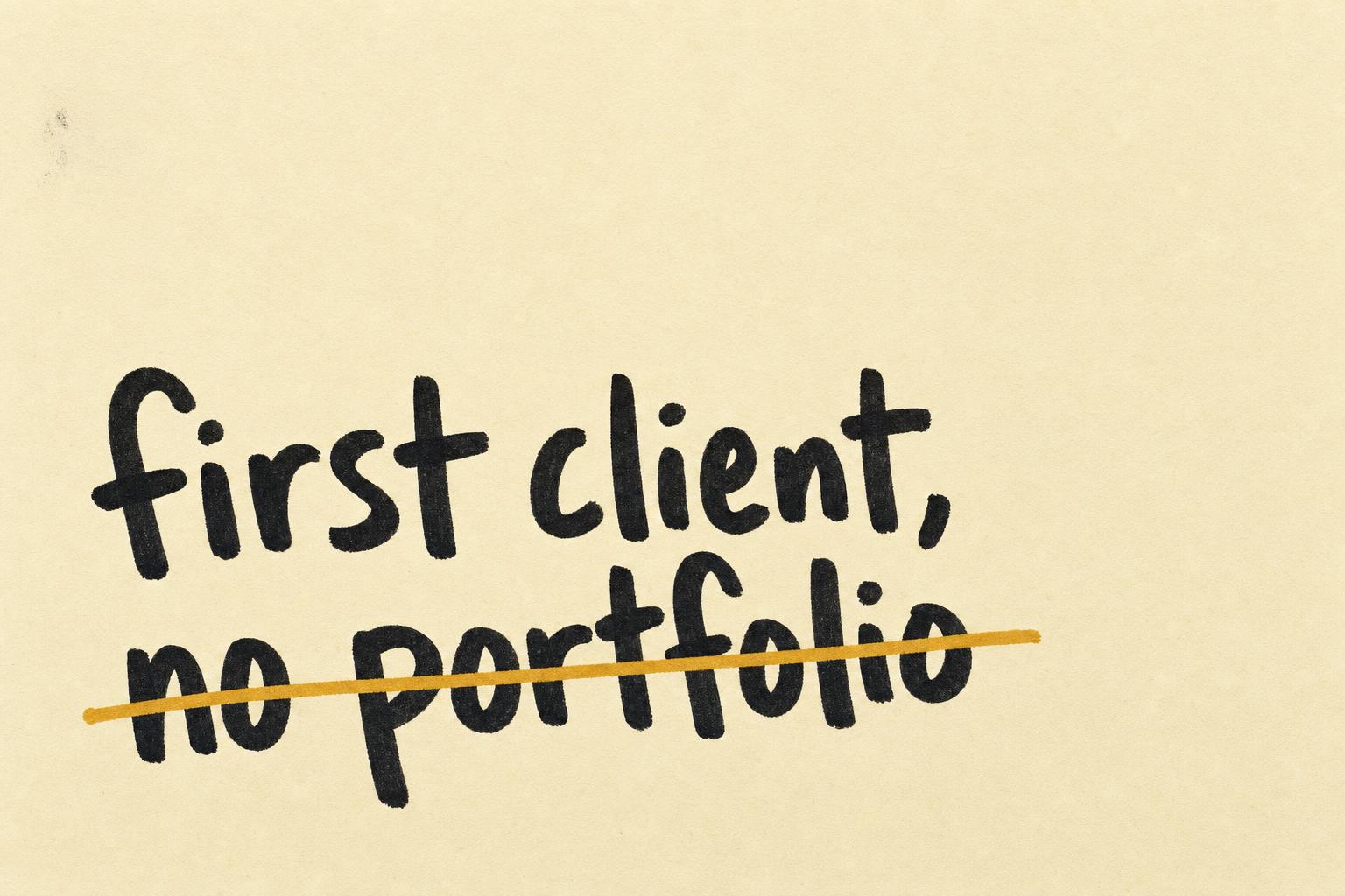 How to Get Your First AI Agency Client (Without a Portfolio)