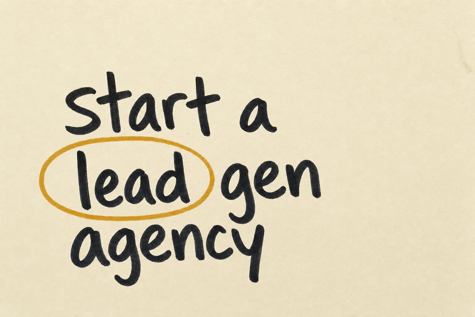 How to Start a Lead Generation Agency (And Sign Your First 5 Clients)