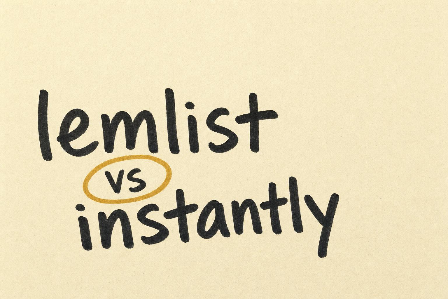 Lemlist vs Instantly: Honest 2026 Comparison (and a Third Option)