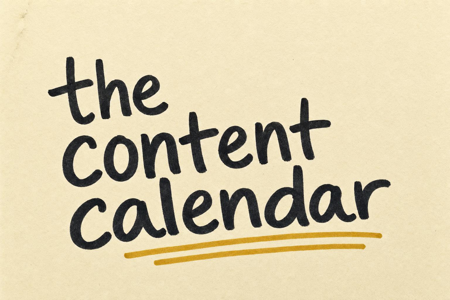 Social Media Content Calendar: AI-Generated, Always Full, Never Stale