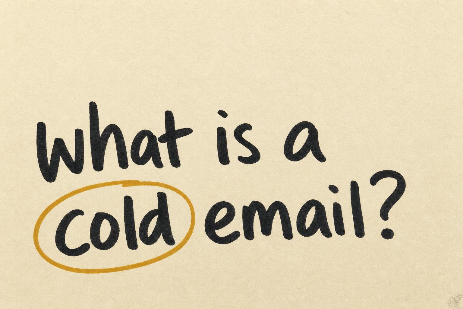 What Is a Cold Email? Definition, Examples, and When to Use It