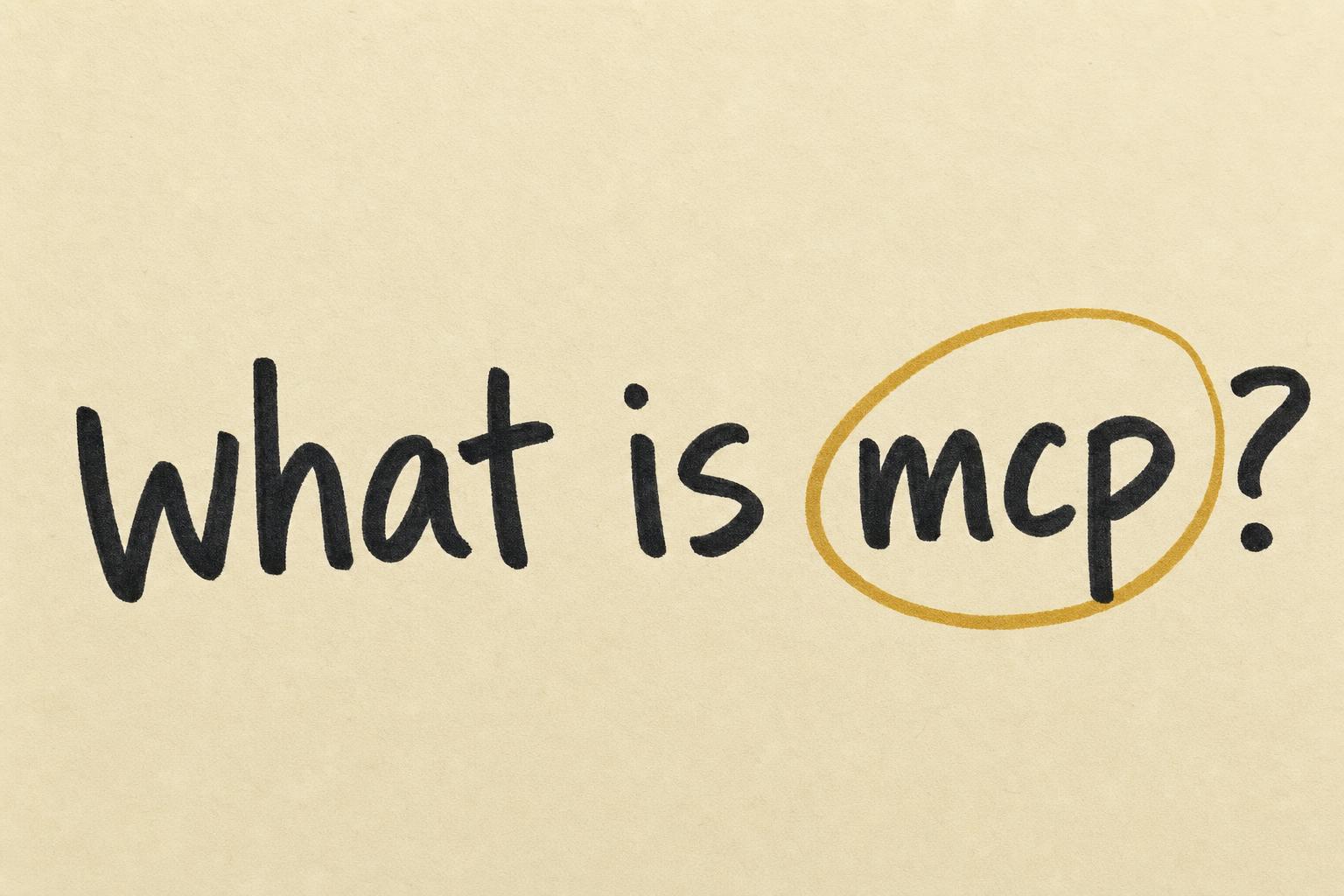 What Is MCP in AI Agents? The Model Context Protocol Explained